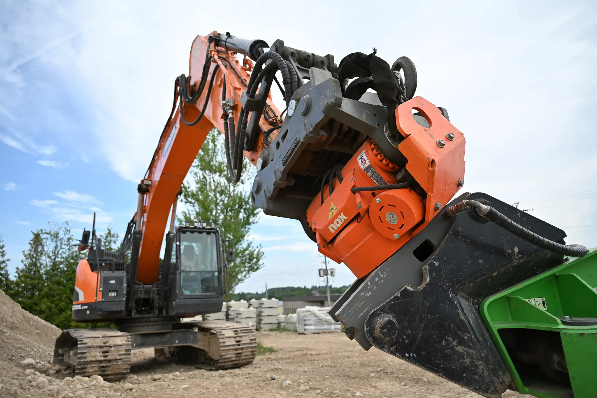 Develon Equipment at Work
