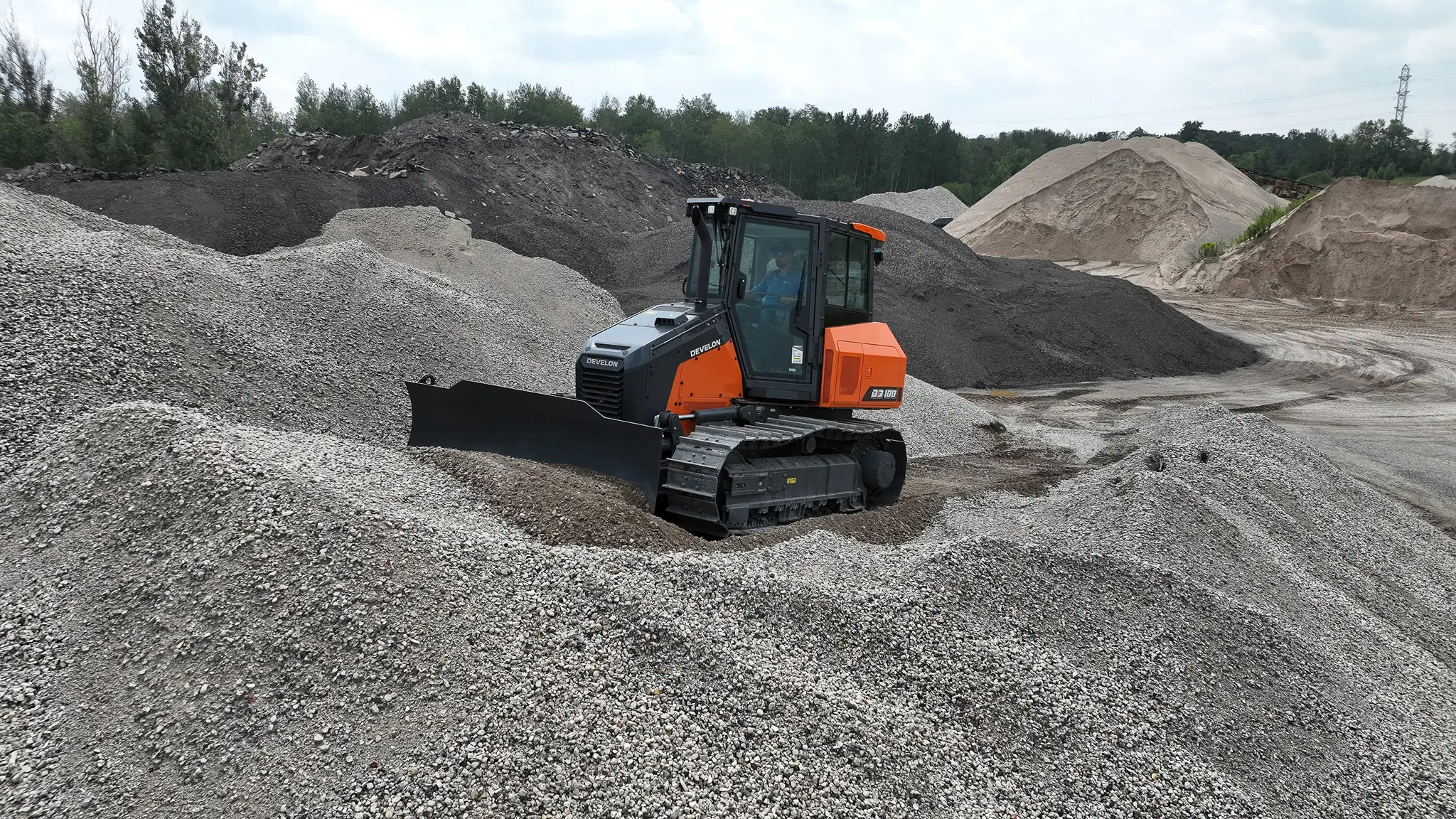 Develon Equipment at Work